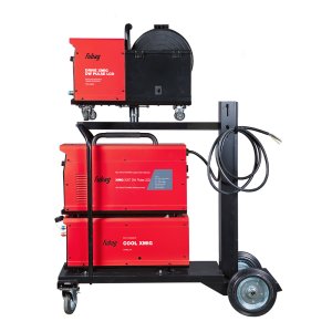 FUBAG Сварочный полуавтомат XMIG 500T DW PULSE  + Подающий механизм DRIVE XMIG DW PULSE  + Горелка FB 550W 3m  + Блок жидкостного охлаждения Cool XMIG  + Шланг-пакет 5 метров 95мм2 14 pol с жидкостным охлаждением + Тележка XM в Перми фото