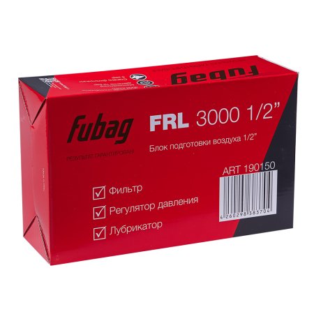 FUBAG Блок подготовки воздуха FRL 3000 1/2 дюйма  в Перми фото