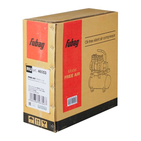 Компрессор безмасляный малошумный FUBAG Свободный Воздух (Free Air) 170/9/1.5 S в Перми фото