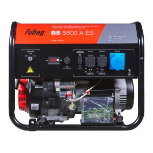 FUBAG Бензиновый генератор с электростартером и коннектором автоматики BS 5500 A ES в Перми фото