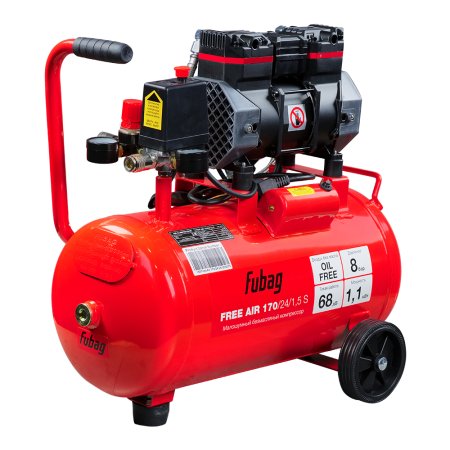 Компрессор безмасляный малошумный FUBAG Свободный Воздух (Free Air) 170/24/1.5 S в Перми фото
