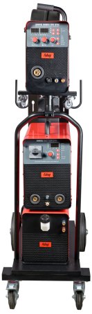 Сварочный полуавтомат INMIG 500T DW SYN + Подающий механизм DRIVE INMIG DW SYN + Шланг-пакет 5 м + Горелка FB 500 3 м + Блок жидкостного охлаждения + Тележка в Перми фото