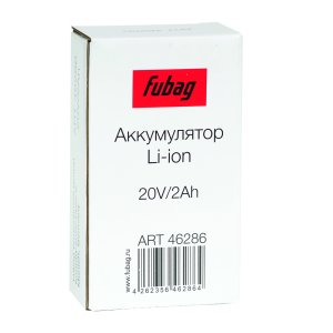 Аккумуляторная батарея FLI5S1P1202 Li-ion к бензиновым газонокосилкам FUBAG с электростартером и минирайдеру (20V/2Ah) в Перми фото