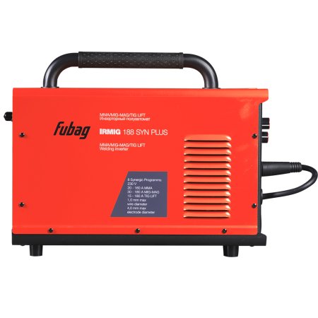 FUBAG Сварочный полуавтомат IRMIG 188 SYN PLUS c горелкой FB 150 3 м + Маска сварщика Хамелеон IR 4-13N M + Порошковая проволока самозащитная FB 71TGS 0.8 мм в ПОДАРОК! в Перми фото