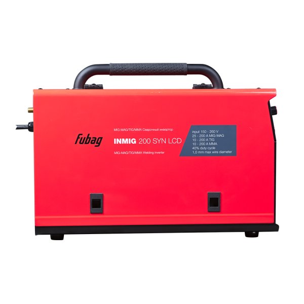 Полуавтомат сварочный FUBAG INMIG 200 SYN LCD (новый дисплей) в Перми фото