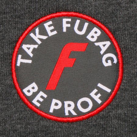 Серо-красная толстовка Fubag с капюшоном  размер M в Перми фото