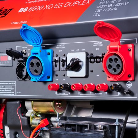 Бензиновый генератор FUBAG BS 8500 XD ES DUPLEX для одно и трехфазного режимов работы в Перми фото