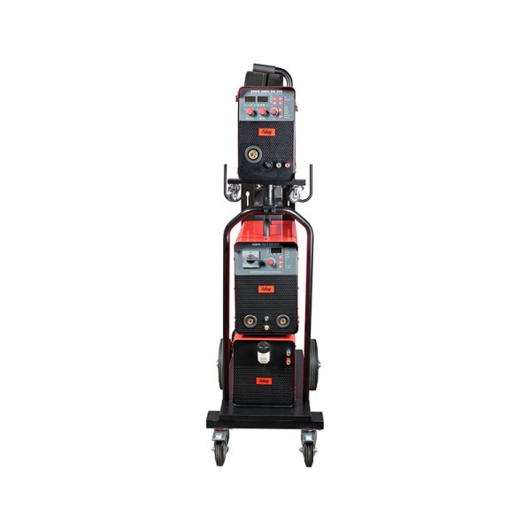 Полуавтомат сварочный FUBAG INMIG 500T DW SYN + подающий механизм DRIVE INMIG DW SYN + шланг-пакет 5 метров 70 мм2 14 pol с жидкостным охлаждением для INMIG 500T DW SYN + горелка FB 500 3m + блок жидкостного охлаждения Cool 70 + тележка для аппаратов в Перми фото
