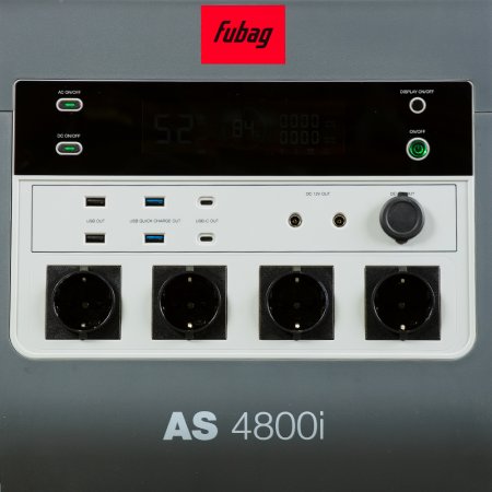 Портативная электростанция FUBAG AS 4800i (аккумулятор LiFePO4) в Перми фото