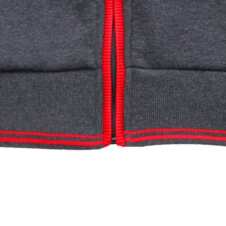 Серо-красная толстовка Fubag с капюшоном  размер M в Перми фото
