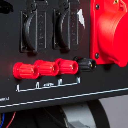 Бензиновый генератор FUBAG BS 8000 DA ES (трехфазный) с электростартером и коннектором автоматики в Перми фото