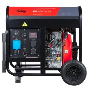FUBAG Дизельный генератор с электростартером и коннектором автоматики DS 6500 A ES в Перми фото