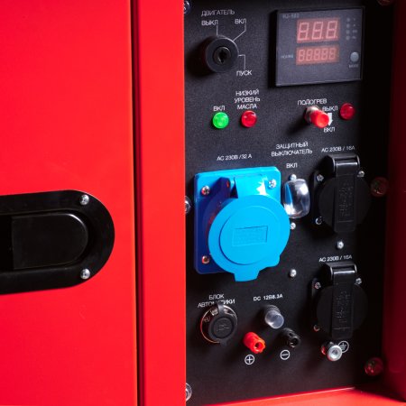 FUBAG Дизельный генератор с электростартером и коннектором автоматики DS 6500 AC ES (кожух) в Перми фото