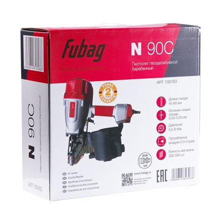FUBAG Пистолет гвоздезабивной барабанный N90C в Перми фото