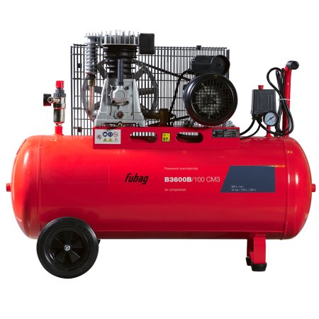 Ременной компрессор одноступенчатый FUBAG B3600B/100 CM3 в Перми фото