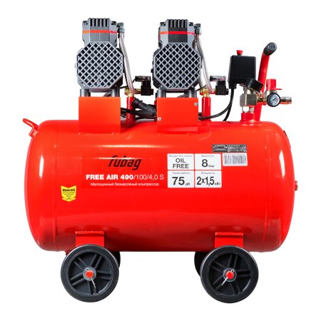 Компрессор безмасляный малошумный FUBAG Свободный Воздух (Free Air) 490/100/4.0 S в Перми фото