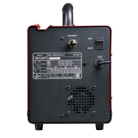 FUBAG Сварочный полуавтомат IRMIG 208 SYN PLUS (31447) + Маска сварщика Хамелеон IR 9-13N S (38072) + Сварочные краги на подкладке красные FWGN 10R (641180) в Перми фото