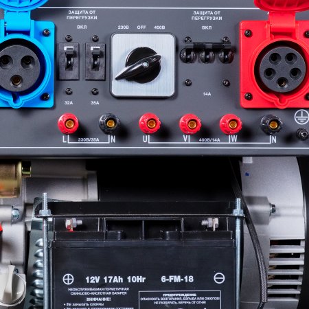 Бензиновый генератор FUBAG BS 8500 XD ES DUPLEX для одно и трехфазного режимов работы в Перми фото