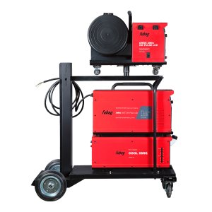 FUBAG Сварочный полуавтомат XMIG 500T DW PULSE  + Подающий механизм DRIVE XMIG DW PULSE  + Горелка FB 550W 3m  + Блок жидкостного охлаждения Cool XMIG  + Шланг-пакет 5 метров 95мм2 14 pol с жидкостным охлаждением + Тележка XM в Перми фото