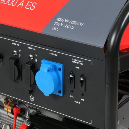 Бензиновый генератор FUBAG BS 9000 A ES с электростартером и коннектором автоматики в Перми фото
