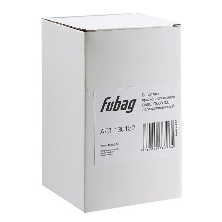 FUBAG Бачок для краскораспылителя BASIC G600, 0.6л полипропиленовый в Перми фото