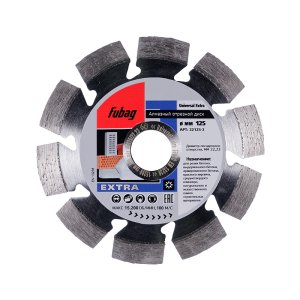 Алмазный отрезной диск FUBAG Universal Extra D125 мм/ 22.2 мм в Перми фото