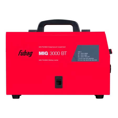 Сварочный инверторный полуавтомат FUBAG MIG 3000 BT со встроенной горелкой в Перми фото