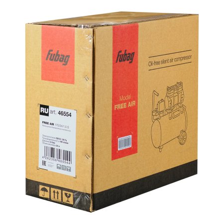 Компрессор безмасляный малошумный FUBAG Свободный Воздух (Free Air) 170/24/1.5 S в Перми фото