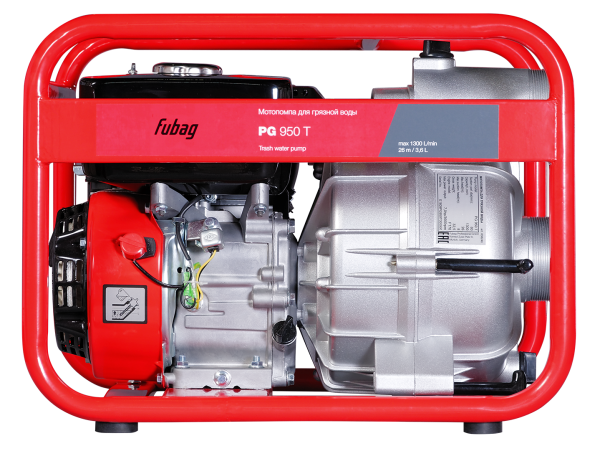 FUBAG Бензиновая мотопомпа для сильнозагрязненной воды PG 950 T в Перми фото
