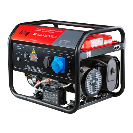 Бензиновый генератор FUBAG BS 3500 A ES DUPLEX в Перми фото